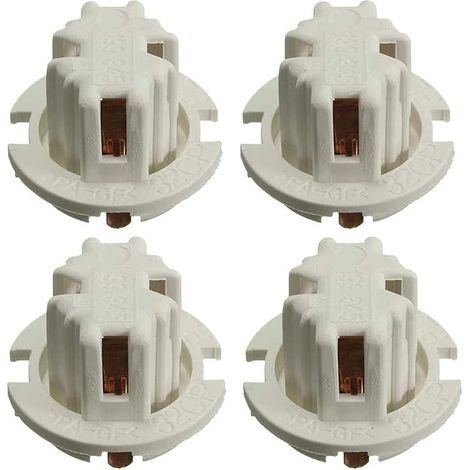 4Pcs For BMW X5 E53 2003 2004 2005 2006 Car Tail Light Socket Holder (White) (1/5)