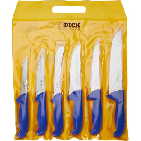 F.DICK Set di coltelli ErgoGrip coltello Francese, scimitarra, coltello per disossare (1/3)