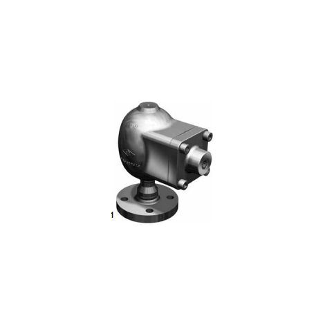 Be- u. Entlueftungsventil  1/2" PN16 22.656/2 EN-JS1049 Dp max.14bar Gewinde