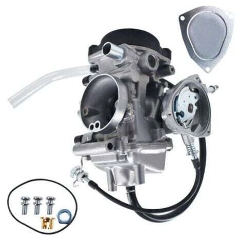 PD33J Carburateur Compatible avec Yamaha Kodiak 400 450 Big Bear 250 400 Wolverine 350 450 Grizzly 350 400 450 YFM350 YFM400 YFM450 YFM250 ATV
