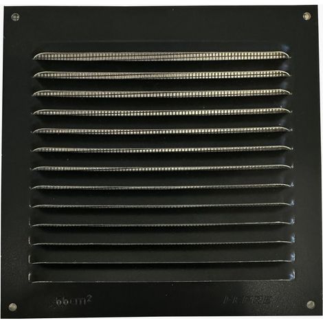 Rejillas de ventilación de aluminio barnizado, 15 x 15 cm FEPRE