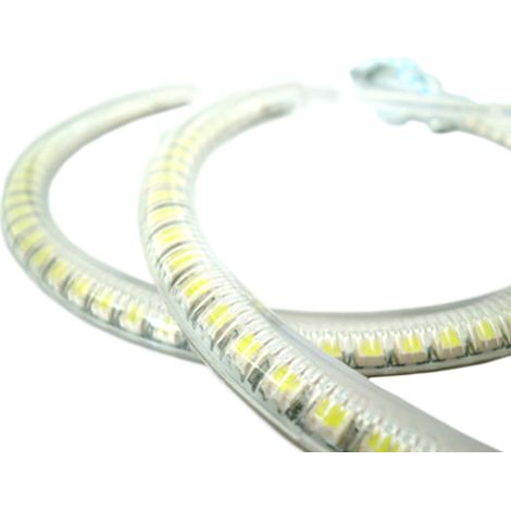 Coppia Angel Eyes Anello Led Semicircolare Diametro 127mm (1/3)