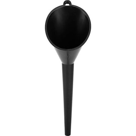 Entonnoir de filtration pour carburant diesel et huile – plastique noir résistant, 1 unité, accessoire automobile universel