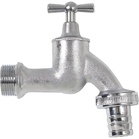 GARANTIA Robinet chromé 3/4'' - Accessoire essentiel pour réservoirs d'eau de pluie