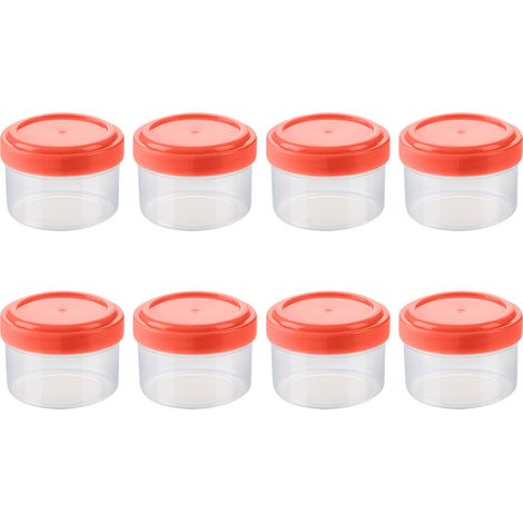 Contenant Alimentaire - Transparent - Réutilisable - Empilable - Pour Congélateur Et Réfrigérateur - 1 Pièce (1/5)