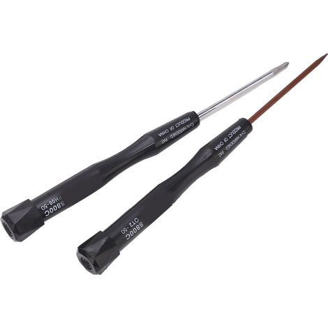 Kit de 2 tournevis professionnels avec poignée antidérapante et embout magnétique pour la maintenance 8800C F (1/5)