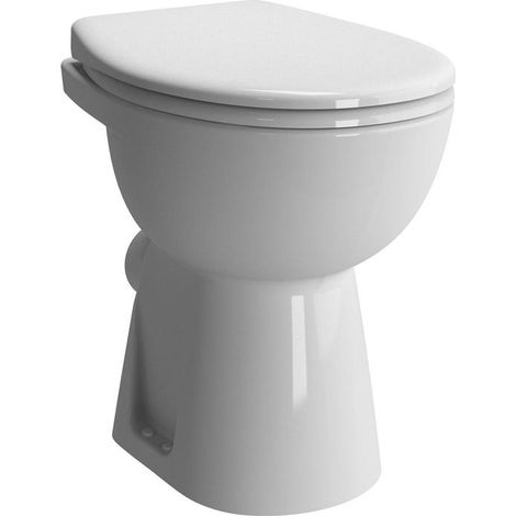 Stand-WC Conforma Tiefspüler, 355 x 485 x 460 mm weiß (1/2)