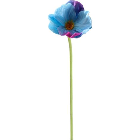 Coquelicot Artificiel, Faux Bouquet De Fleurs De Pavot De Maïs en Soie pour La Décoration De Pièce Maîtresse De Table De Bureau À Domicile De Fête De Mariage (Z) (1/5)
