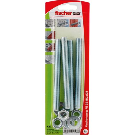 Fischer Gewindeanker FIS M12 x 120 mm - 4 Stück Dübel