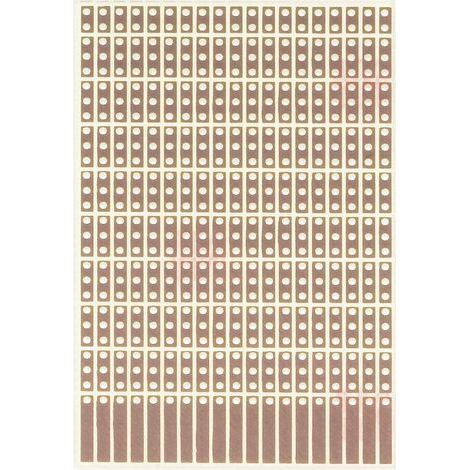 Platine d'expérimentation Rademacher WR-Typ 908-1 VK C-908-1-EP Epoxy (L x l) 80 mm x 50 mm 35 µm Pas 2.54 mm 1 pc(s) S54270 (1/3)