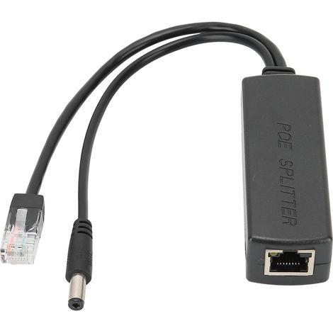 Répartiteur PoE 48 V vers 12 V de haute qualité, adaptateur secteur PoE standard pour téléphone (1/5)