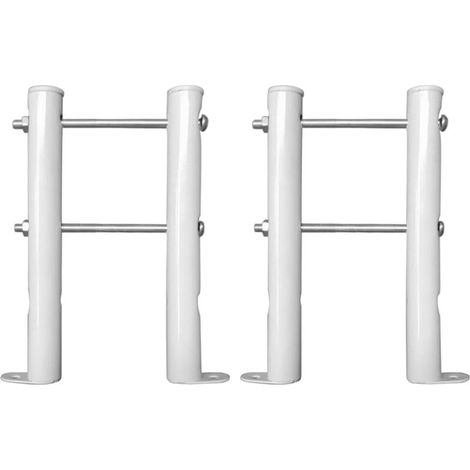 2 pièces Pieds de radiateur Colonne Supports de radiateur 15 cm Ensemble de Pieds de radiateur à Montage au Sol (1/5)