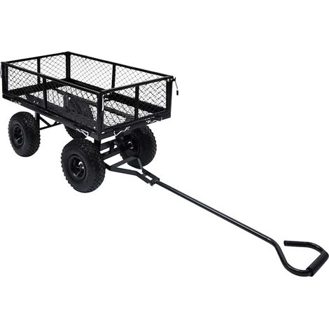 Gartenwagen Schwarz 250 kg