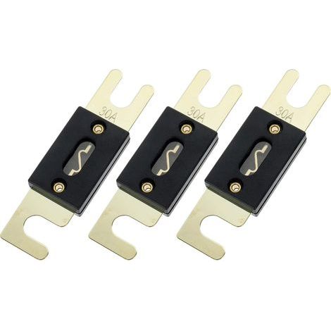 ANL 30A 32VDC vergoldete Sicherungen für Auto-Audio-Video-Systeme mit hoher Leitfähigkeit (1/3)
