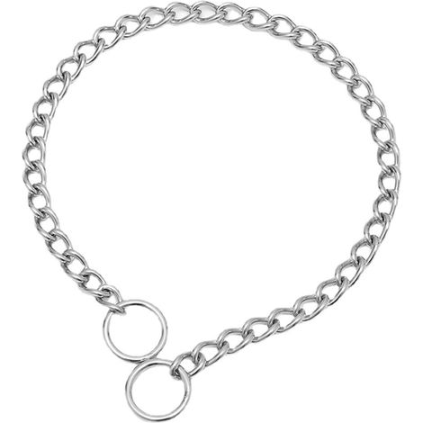 Hundehalsband, Hundehalsband aus Edelstahl, Kettenhalsband für Hunde, verstellbares Hundehalsband, Hundehalsband aus Edelstahl für kleine bis mittelgroße Hunde (1/5)
