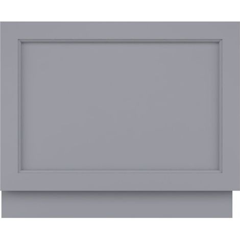 Bayswater Plummett Grey MDF Bath End Panel 560mm H x 700mm W (1/2)