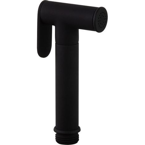 Douchette WC à main pour hygiène intime, noir mat en laiton - 9552NM (1/2)