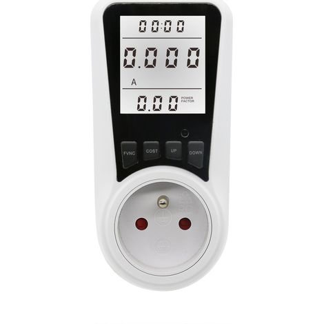 BRAVIX Mesure Consommation Electrique, Wattmètre Prise Compteur d'Énergie avec 7 Modes de Surveillance (1/5)