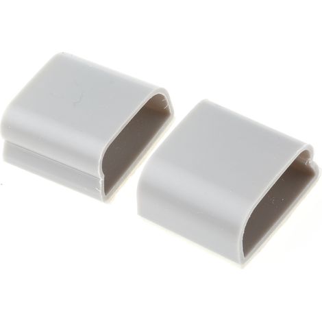 Clip serre-câbles auto-adhésif, Ø max 9.5mm en PVC ( Prix pour Sachet de 25 )