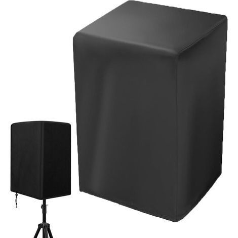 Funda para altavoz de exterior, resistente al agua, de tejido 210D, resistente a los rayos UV, para protección contra la intemperie en jardín y terraza (302845,7 cm). (1/5)