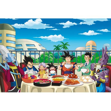 Poster Dragon Ball Super Feast 91.5x61cm.