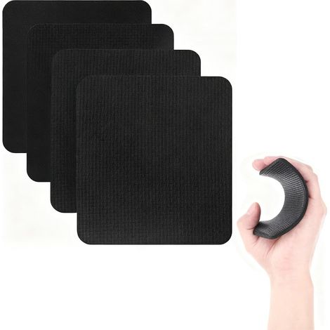Ensemble de 4 poignées pour l'haltérophilie et la Musculation – pour Barres de Traction autoportantes, Fitness et Musculation, adhérence et Confort optimaux Pendant l'entraînement (1/5)