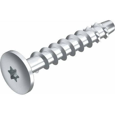 OBO Bettermann Ancre de rail de montage avec Panhead plat 7,5x50mm acier galvanisé, 3498261 (1/2)