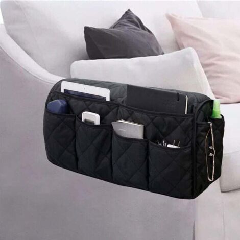 Organizer da appendere per bracciolo divano - Borsa portatelecomando TV - Organizer per bracciolo divano