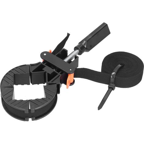 Pince pour cadre photo en bois, réglable à 90 degrés, avec support de sangle (1/5)