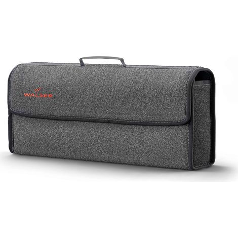 Sac de coffre Toolbag taille XXL, sac de rangement pour voiture gris 57x16x21cm (1/5)