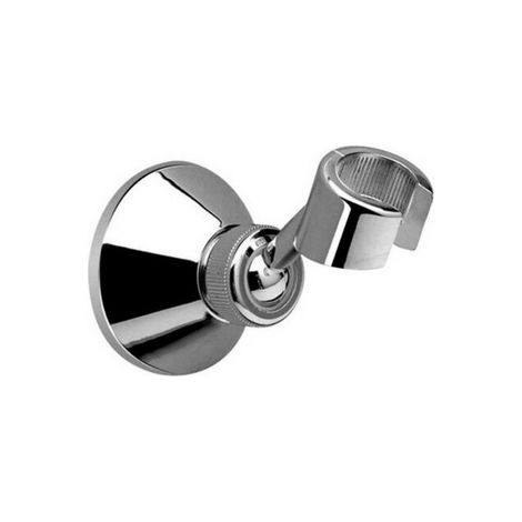 SUPPORTO DOCCIA DUPLEX IN ABS CON FORCELLA BIUSO- Cromo- DHIMP- pezzi 1