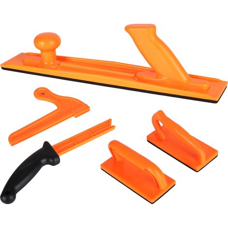 Lot de 5 Poussoirs de Sécurité ABS pour Scie Radiale et Machine à Joindre, Kit de Menuiserie avec Poignées de Protection (1/5)