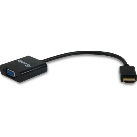 Equip 11903607 cavo e adattatore video HDMI tipo A (Standard) VGA (D-Sub) Nero