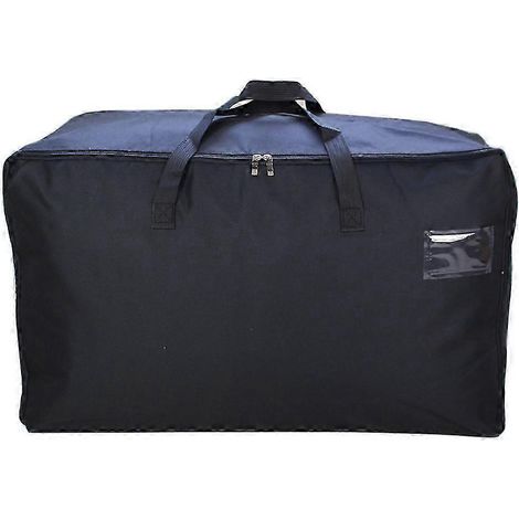 Portant à vêtements pliable extra large 100 L : Sac de rangement compatible avec le dessous de lit et les couettes (1/4)