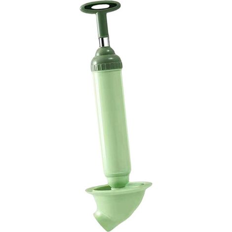 Déboucheur d'évacuation de toilette - Pompe Déboucheur WC - Plastique - Caoutchouc - Acier inoxydable - Évacuation - Déboucheur - Déboucheur d'évier - Déboucheur d'évier - Pompe Déboucheur WC - Ressor (1/5)