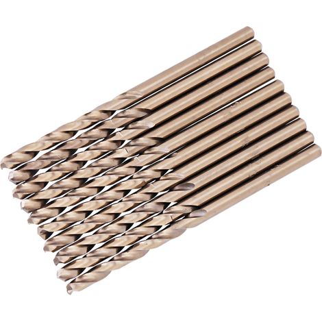 Lot de forets M35 cobalt HSS-CO pour percer l'acier inoxydable (3,2 mm), coffret de mèches métal (1/5)