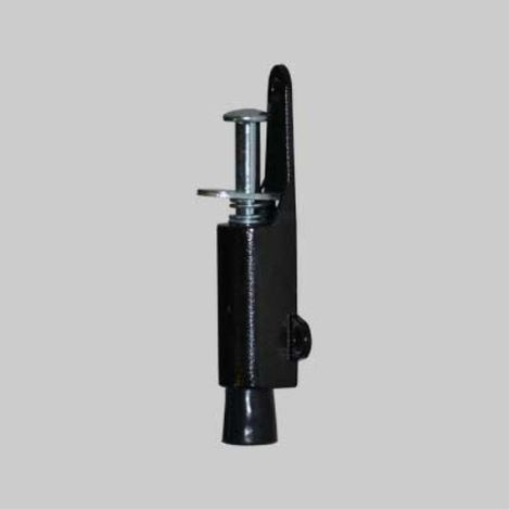 Fermaporte a pedale 12 cm - bronzo