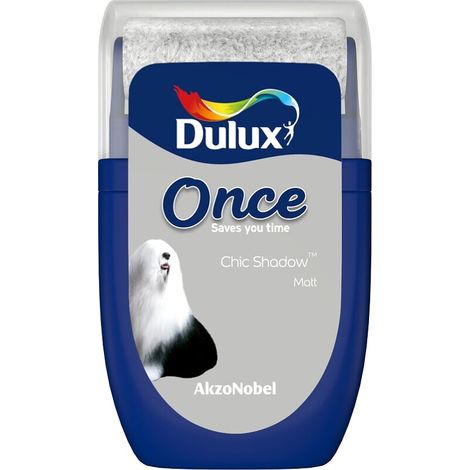 Dulux Retail Once Matt Tester Paint Pot - 30ml - Chic Shadow
