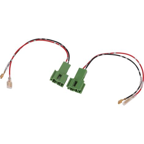 1 paire de connecteurs adaptateurs de faisceau de câblage de haut-parleur de porte ABS 12 V de remplacement pour Mercedes-Benz (1/5)