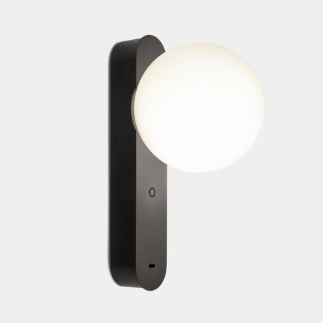 Lampade da parete Perlina USB LED 8.8 SW 2700-3000-4000K TOUCH DIMMING Nero 355lm