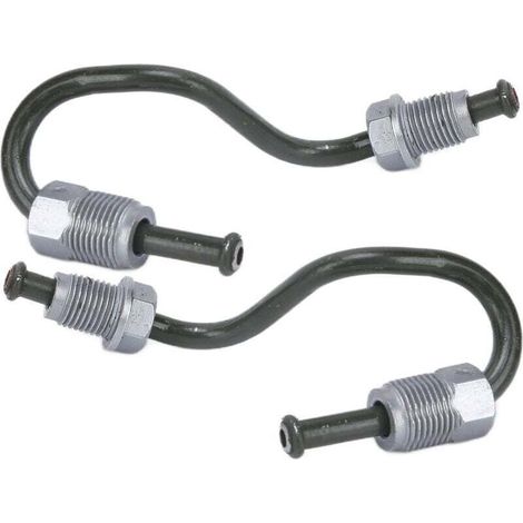 Latiguillo de freno trasero, 2 piezas (izquierdo y derecho) Manguera de líquido de frenos 1K0611763E, 1K0611763F, 1K0611764L, 1K0611764M Repuesto para A3 TT - Crezuo (1/4)