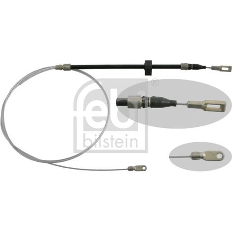Tirette à câble, frein de stationnement FEBI BILSTEIN 27974 MERCEDES-BENZ (1/2)