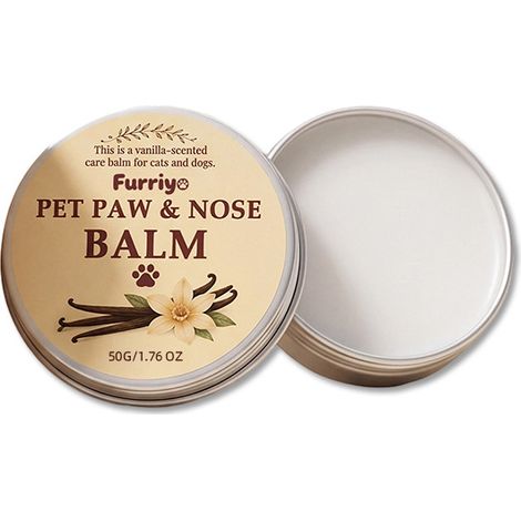 Furriyo Pfoten- und Nasenpflegecreme für Katzen und Hunde – Anti-Risse, Feuchtigkeitsspendend und Nasenreinigend (1/5)
