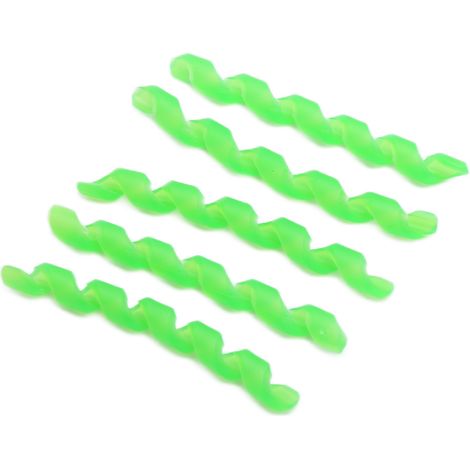 5 Gaine Spirale Câble Vélo Ruban Anti-Friction Caoutchouc Durable pour Frein et Dérailleur Vert (1/5)