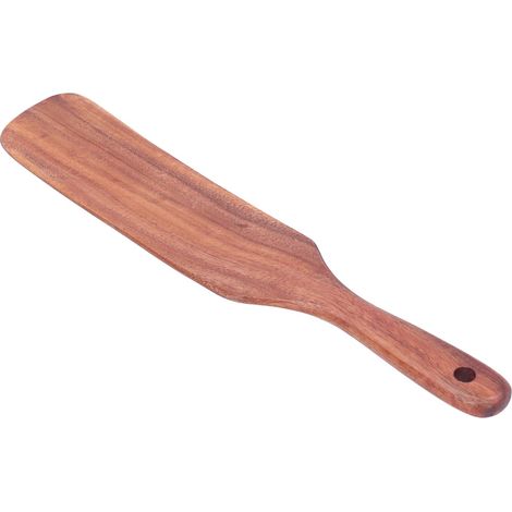 Holzlöffel für Pfanne, Steakschaufel, Küchenspatel, Tischbesteck, 29 x 5,5 cm (1/5)