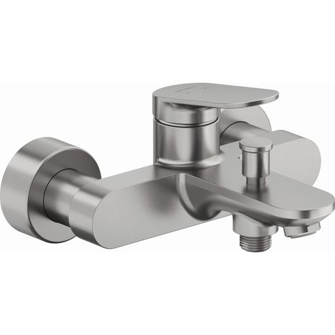 Duravit Wave mezclador monomando visto para bañera, 178 mm de (1/3)