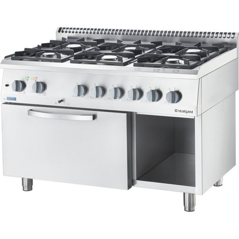 Cuisinière gaz avec four électrique G20/20 - Stalgast