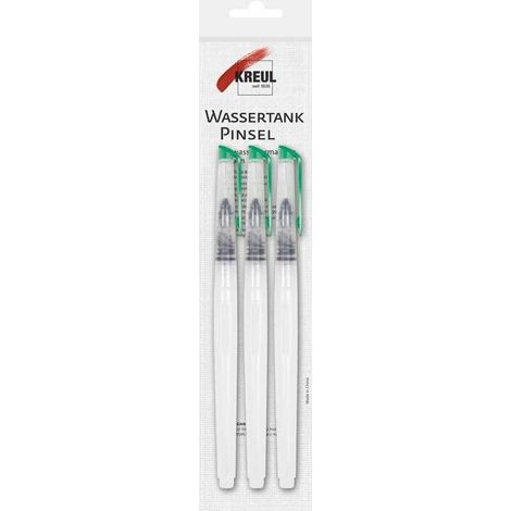 Kreul Wassertankpinsel 3er Set S, M, L Universalpinsel