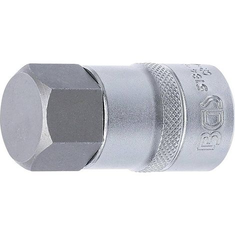 Douille à Embouts 12,5 mm (1/2) Six Pans Intérieurs 24 mm - Acier Résistant - Précision et Durabilité - D-Work