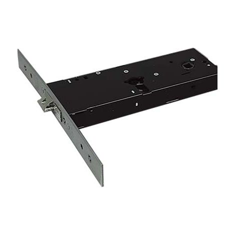 SERRATURA METALLO INFILARE 1940 OMEC B.Q INOX F.MM 25 F.SAG. M3+SCR H.MM 64 E.MM 90
